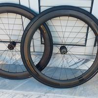 Ruote full carbon 50 mm Disco