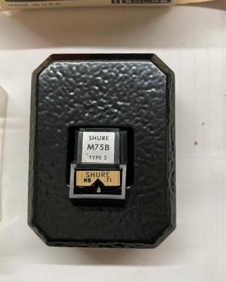 Testina SHURE M75 Type 2 (Vintage Made in USA)