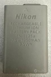 Batteria Nikon EN-EL25A per Z50II + caricabatterie
