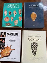 Manuali libri conchiglie collezioni