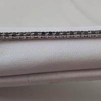 Bracciale Tennis e zirconi neri , argento 925/1000