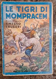 Le Tigri di Mompracem Emilio Salgari Sonzogno 1936