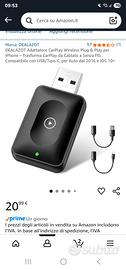 🚗 Adattatore CarPlay Wireless DEALAZOT – NUOVO