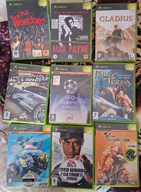 GIOCHI XBOX PRIMO MODELLO RATI ITALIANI