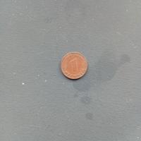 Moneta 1 pfennig 1969