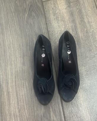 Scarpe col tacco Gaia Giorgi in vera pelle