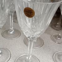 Set bicchieri in cristallo