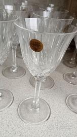 Set bicchieri in cristallo
