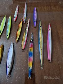 jig artificiali pesca tecniche verticali