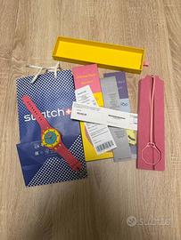 ⌚️Audemars Piguet x Swatch PinkPop Completo