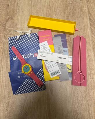 ⌚️Audemars Piguet x Swatch PinkPop Completo