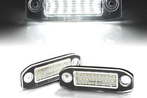 LUCI TARGA A LED PER VOLVO C30, S40, S60, S80, V70
