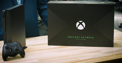 Xbox one X Project Scorpio GUARDA I MIEI ANNUNCI