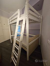 Letto Stora Ikea e letto una piazza e mezza
