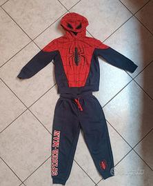 Tuta Spiderman bambino 4/5 anni