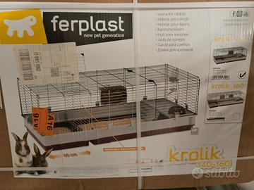 Gabbia Ferplast Krolik 140 per conigli/porcellini