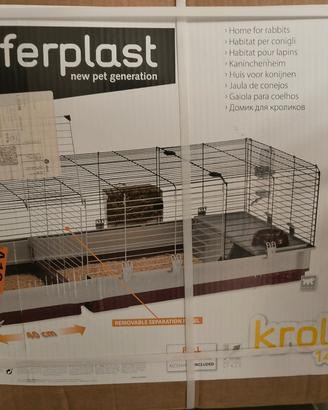 Gabbia Ferplast Krolik 140 per conigli/porcellini