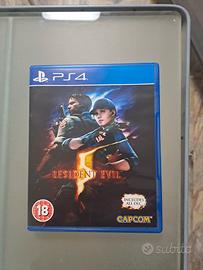 Resident Evil 5 per ps4 (remastered)