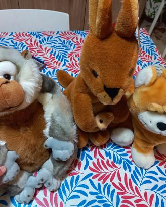 Lotto 3 Peluche Vintage 
