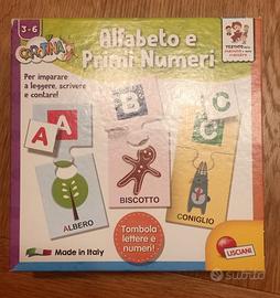 Gioco lettere/numeri Lisciani