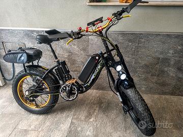 bici FAT BIKE elettrica trazione integrale 