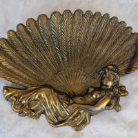 porta oggetti bronzo primi 900,si spedizione 