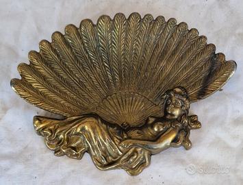 porta oggetti bronzo primi 900,si spedizione 