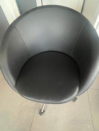 Poltroncina/ Sedia girevole da ufficio