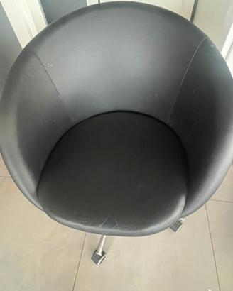 Poltroncina/ Sedia girevole da ufficio
