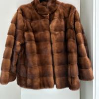 Pelliccia Visone Con certificato di Garanzia