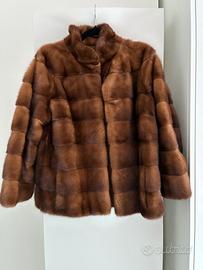 Pelliccia Visone Con certificato di Garanzia