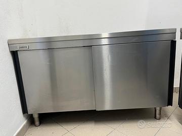 armadietti/banco lavoro per cucina professionali 