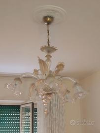 Lampadario in murano 