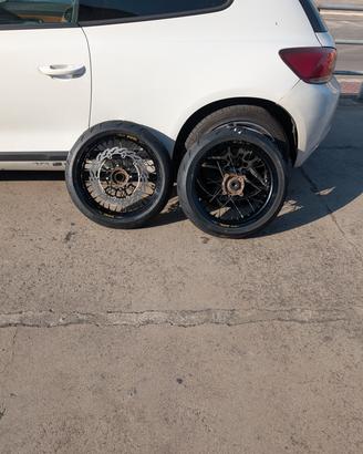 Cerchi excel Motard completi originali