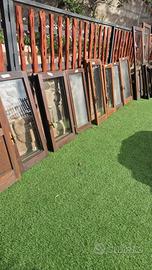 finestre e porte finestre  in legno