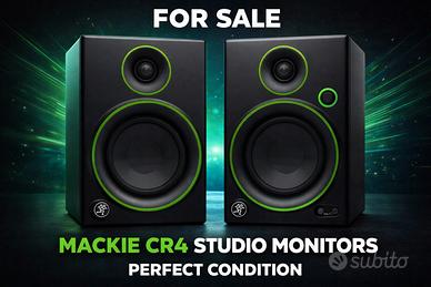MACKIE CR4 – CONDIZIONI PARI AL NUOVO 