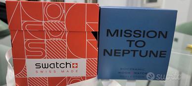 MoonSwatch NEPTUNE SERIE LIMITATA SCONTRINO NUOVO