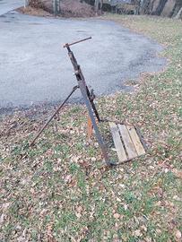 Cavalletto filetta tubi TRATTABILE 