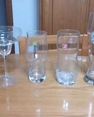 6 bicchieri misti collezione 