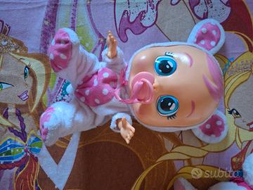 Bambola Cry baby coniglio