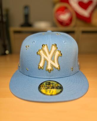 Cappello New Era 59 fifty celeste 7 1/8