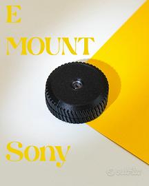 Obiettivo sony e mount