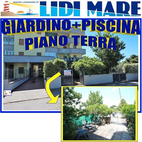 Piano terra e giardino al mare Lido Nazioni