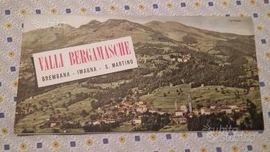 Brochure VALLI BERGAMASCHE anni 50
