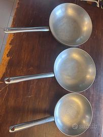 Set di pentole in acciao Inox - Agnelli