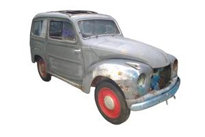 Fiat Topolino Belvedere C Demolita - Per Ricambi
