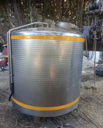 Serbatoio in acciaio inox