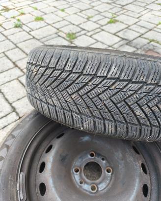Cerchi in ferro Fiat Stilo + pneumatici invernali