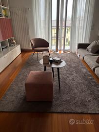 Tappeto 200x330 cm Besana color tortora