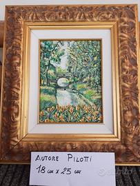 QUADRO OLIO, PILOTTI ADRIANO DI RAVENNA